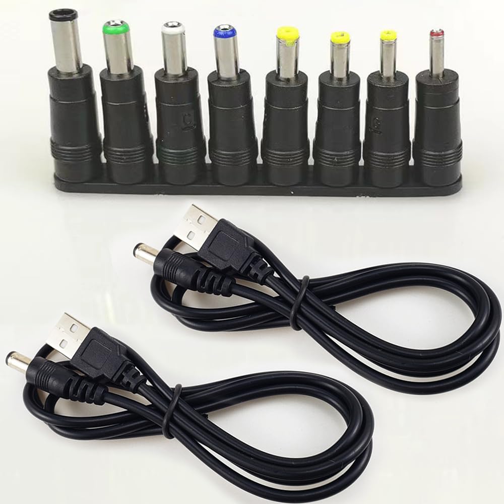 Amazon.co.jp: TJK USBケーブル セット 8 in (1*2) DC電源